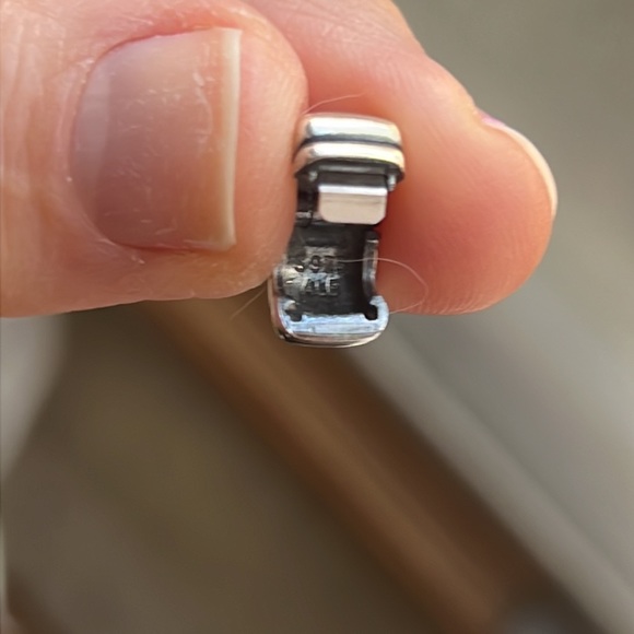 Pandora clip charm, silver, retired, authentic - Picture 7 of 7